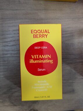 EQUALBERRY Deep Cera Vitamin Illuminating Serum 30ml Niacinamide Ceramide